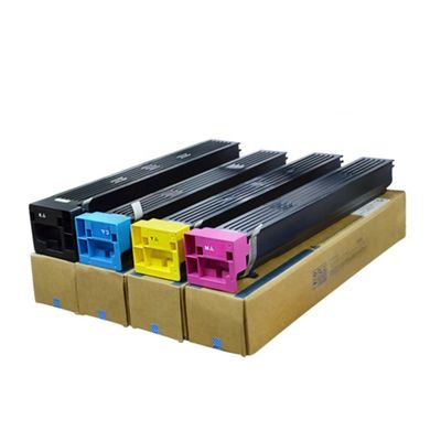 Minolta Tonerpatronen für Konica Minolta Bizhub C654 C754 Schwarz Zyan Gelb Magenta Farben mit Seitenausbeute und Druck