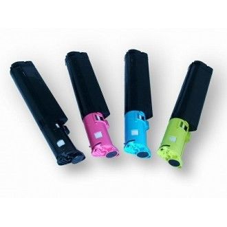 Epson Tonerpatrone für Epson Aculaser C9100 Vollkompatibel Schwarz Cyan Magenta Gelbpatrone mit 12000 Seitenleistung