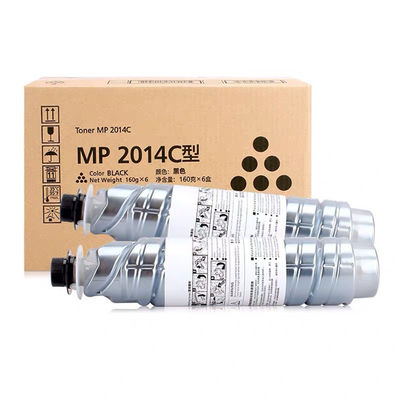 MP2014D Tonerpatrone für Ricoh 12K Seitenausbeute 1,53 Schwarz Grad 4% Toner Abfallrate Ausgezeichneter Service