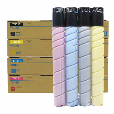 Minolta Toner-Kartuschen für bizhub C454e C554 C554e, die voll kompatible schwarze, cyanfarbene, gelbe und magenta Kartuschen mit getesteter Qualität anbieten