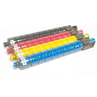 Ricoh Toner-Kartusche kompatibel mit der Ricoh MP C4501 MP C5501-Serie mit gleichbleibendem Druck und vollem Toner mit Chip